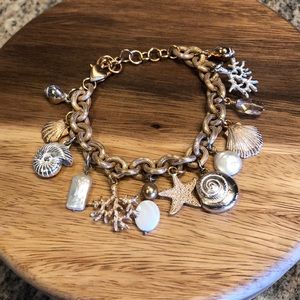 Brighton nautical charm bracelet